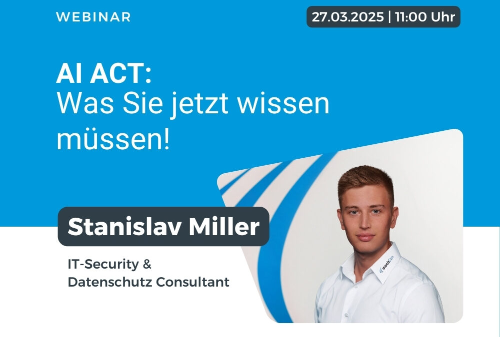 AI Act Webinar: Was Unternehmen jetzt wissen müssen!