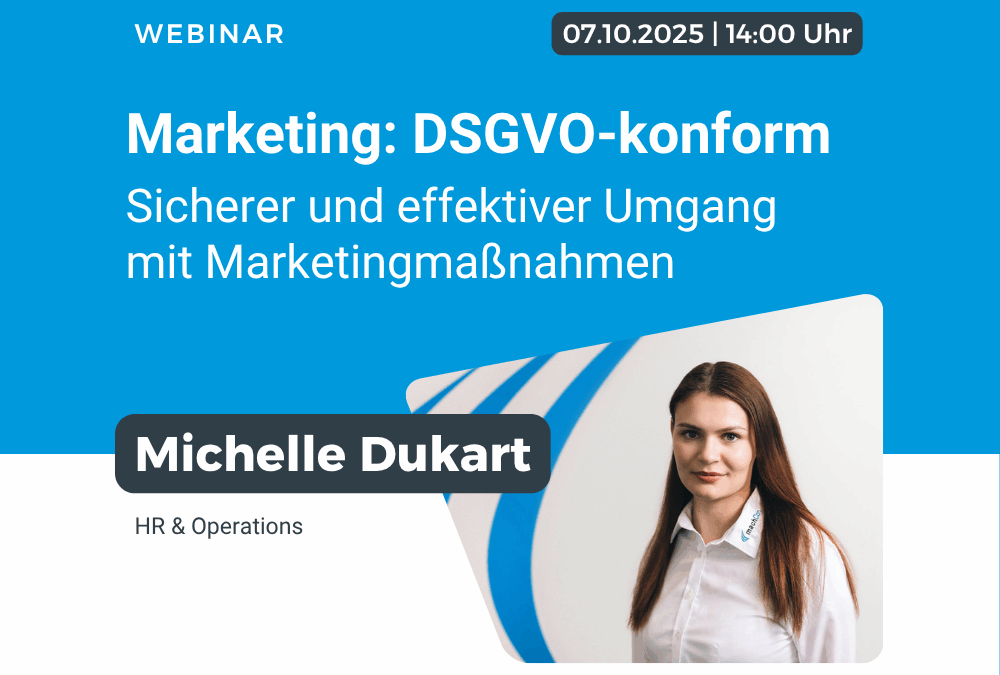 Webinar Marketing DSGVO-konform Eventphoto