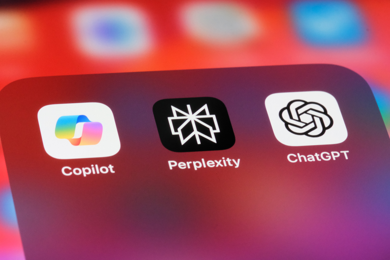 Copilot, Perplexity AI und ChatGPT als Apps